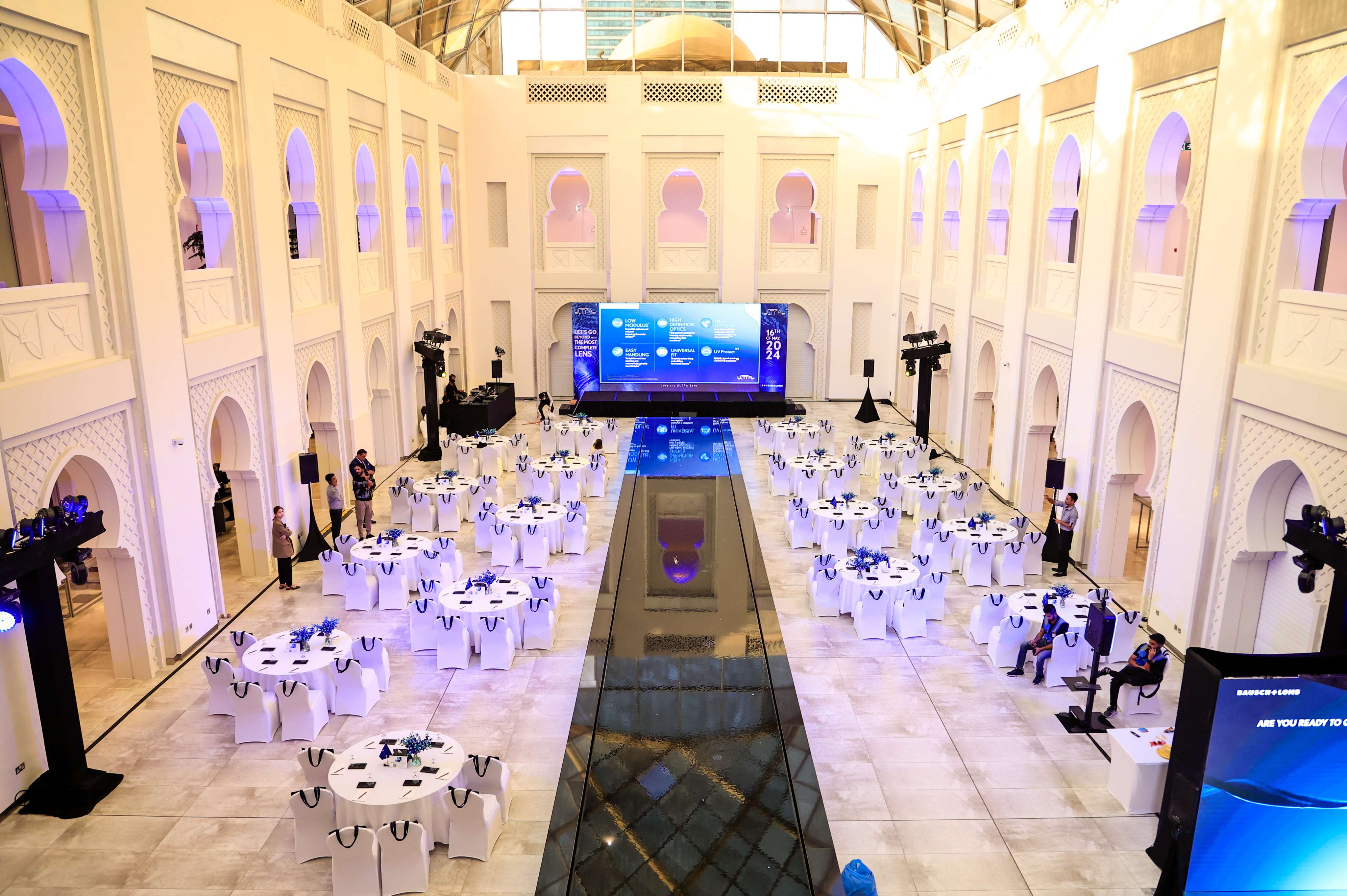 In-house LED Screen/AV production – Branding